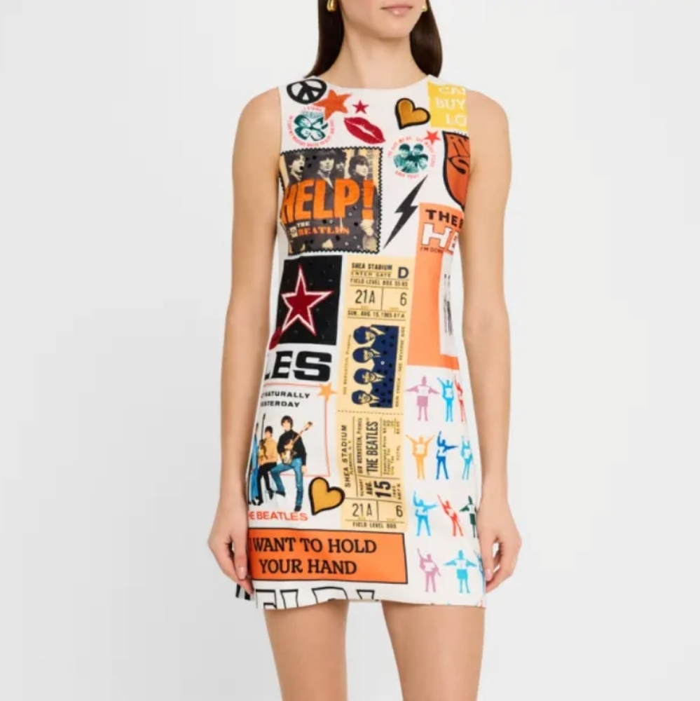 ALICE + OLIVIA Beatles Dress - Picture 3 of 13